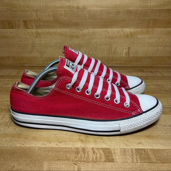 Converse Other - Converse Chuck Taylor All Star Low Top Red Shoes